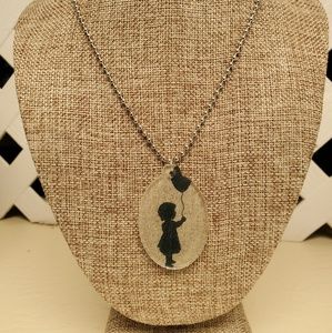 💀4 for $20- Balloon Girl Necklace